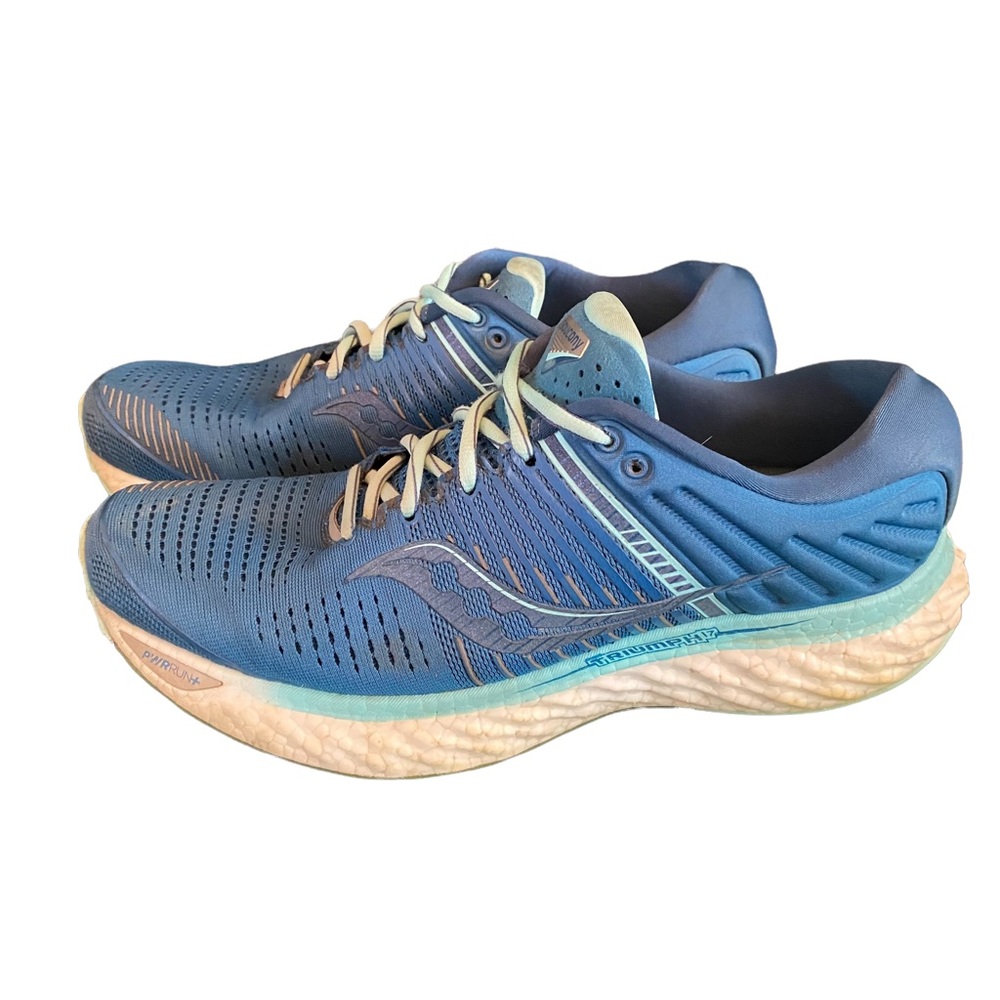 Saucony Triumph 17 Running Shoe Womens 10.5 S10546 Cushioned 8 mm Drop Neutral